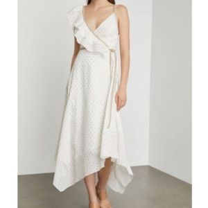 Bcbgmaxazira cream dress M